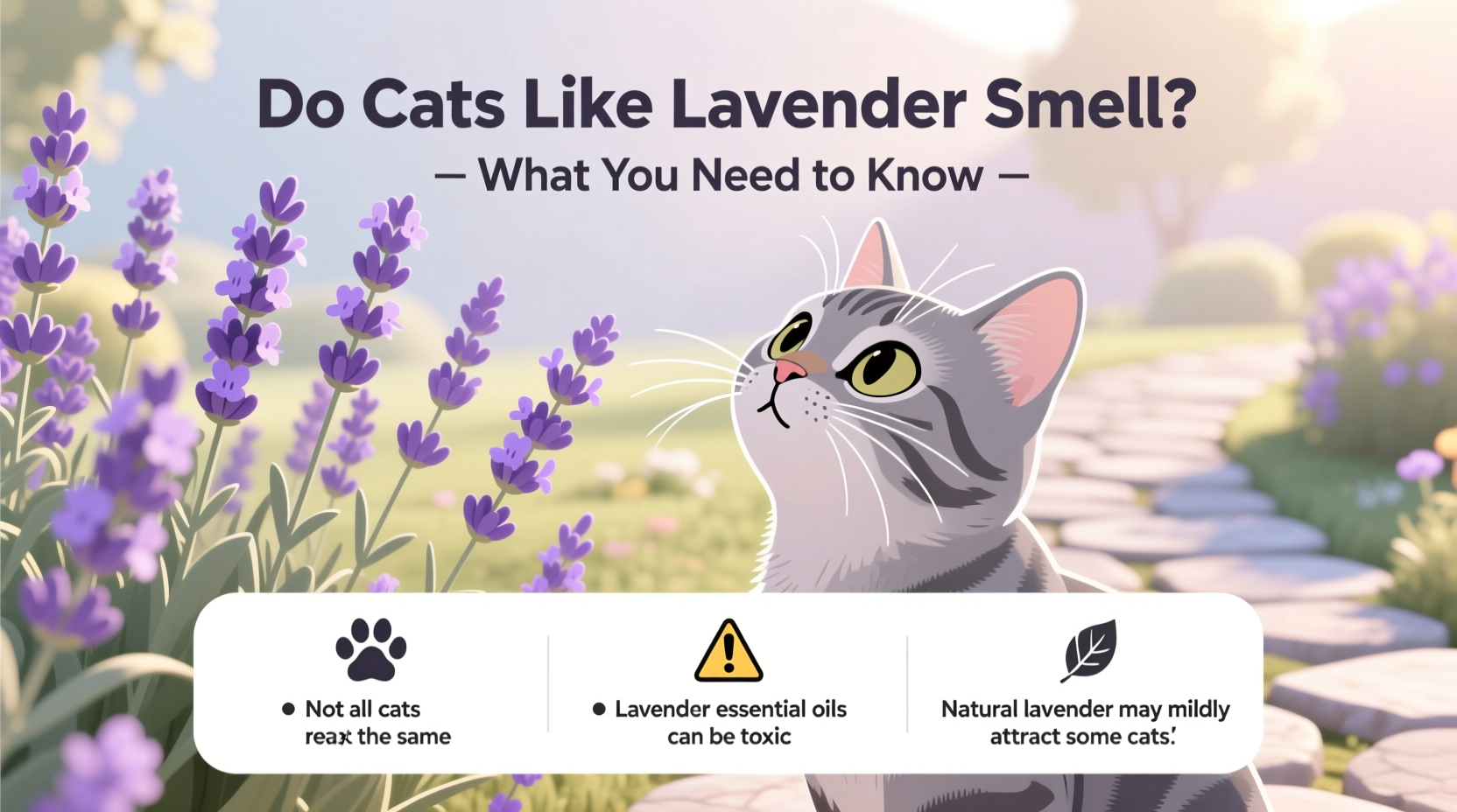 does cats like lavender smell