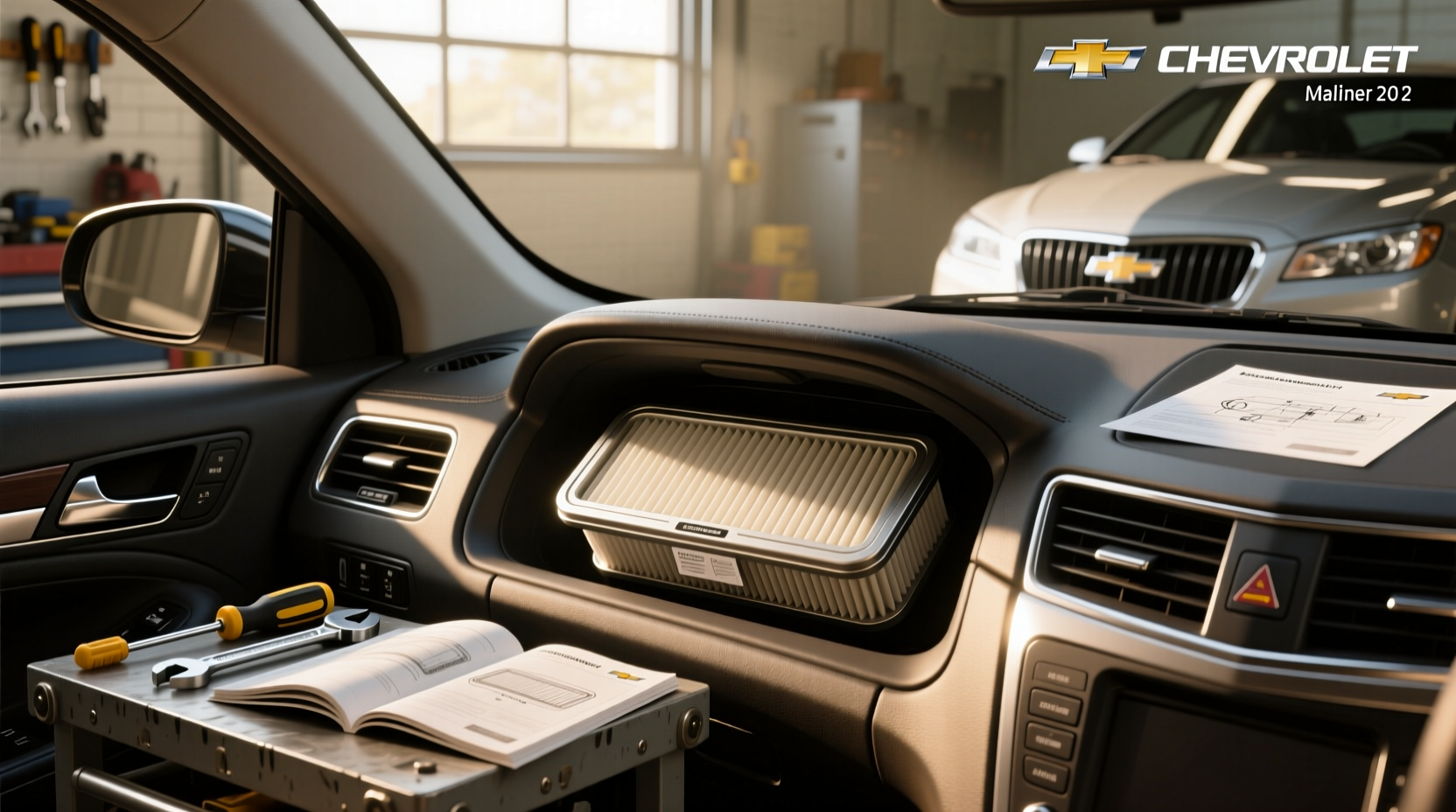 2012 malibu cabin air filter location replacement tips
