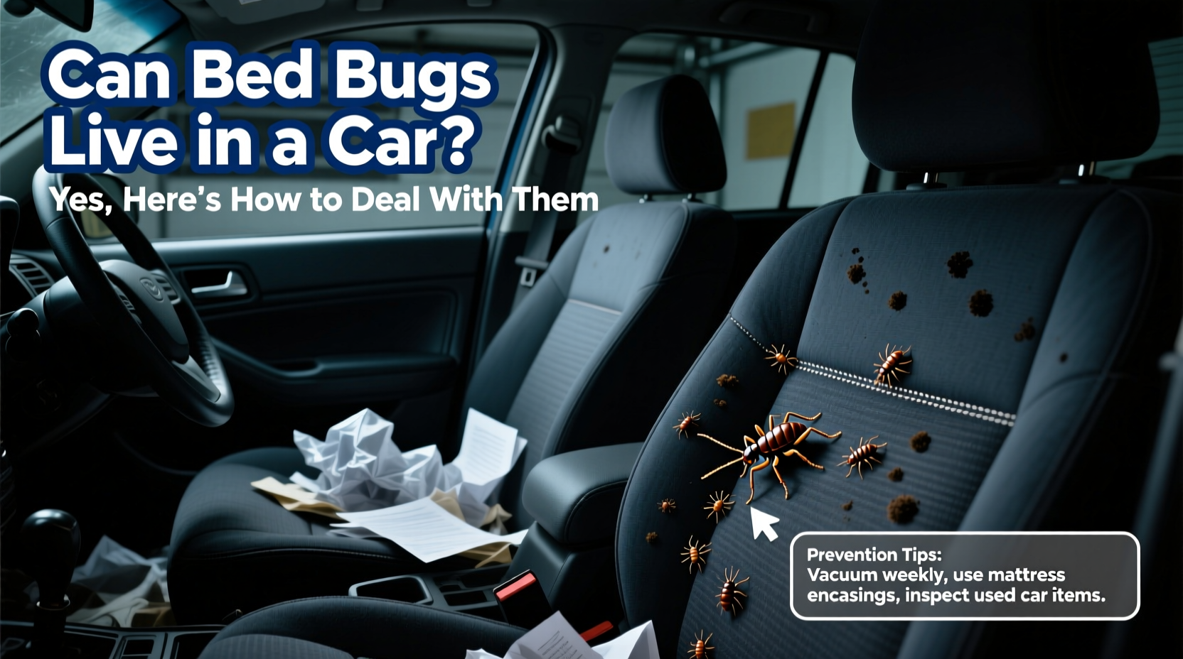 can bed bugs live in a car