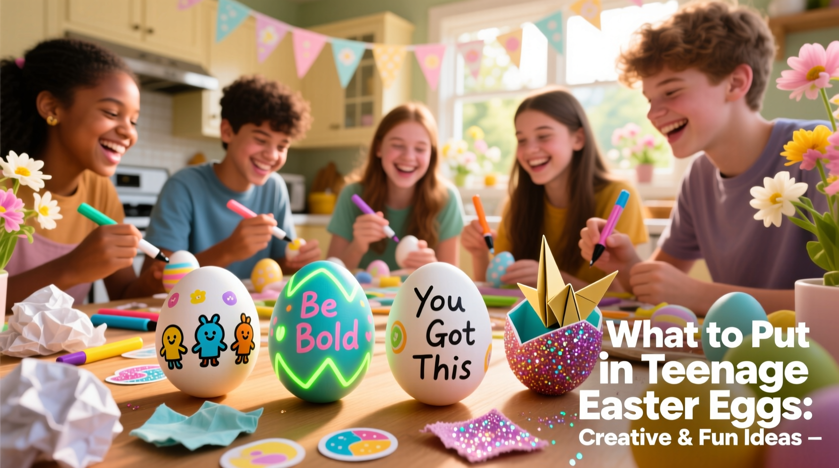 what to put in teenage easter eggs