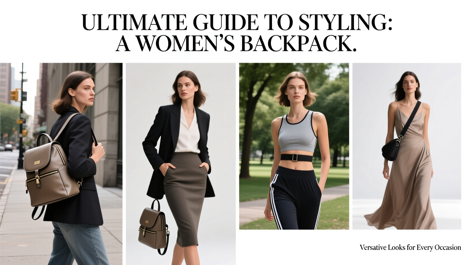 ultimate guide to styling a womens backpack versatile looks for every occasion