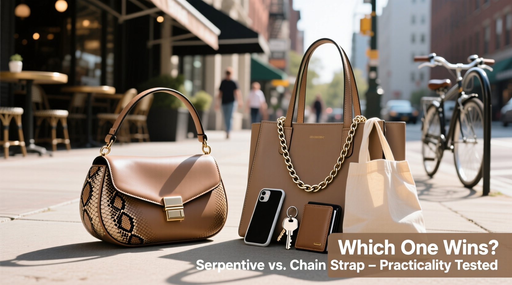 serpentine bag vs chain strap bag which ones actually more practical for everyday use