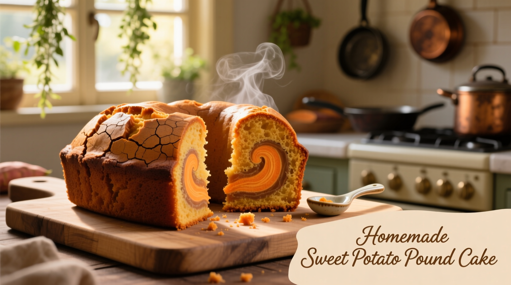 sweet potato pound cake
