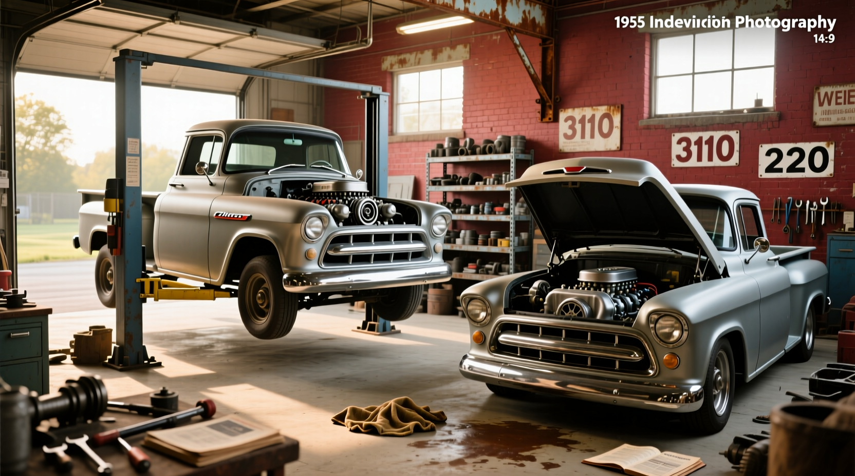 1955 chevy 3100 vs 3200 bed length parts guide