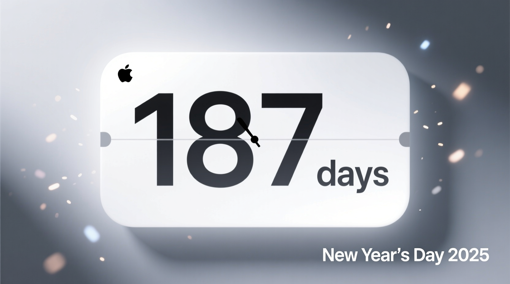 how many more days till new year day