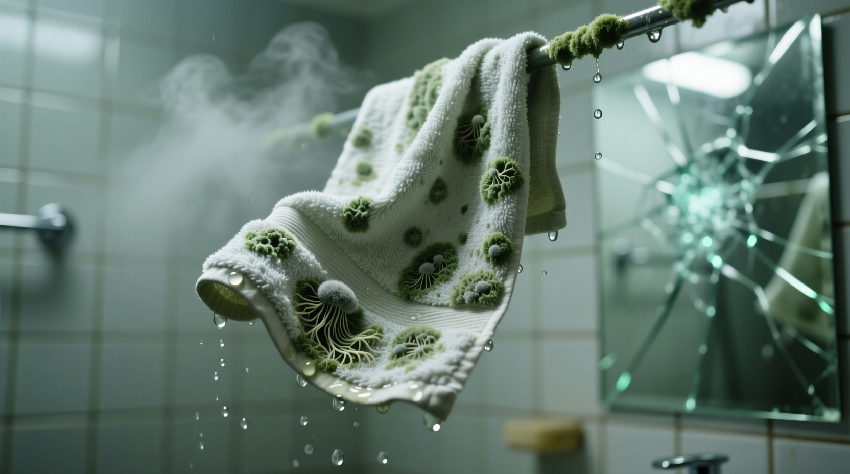 mildewy towel solution