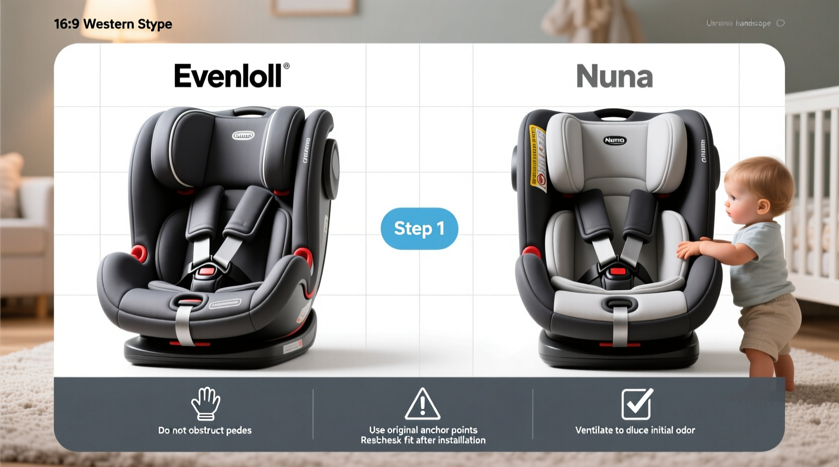 evenflo vs nuna