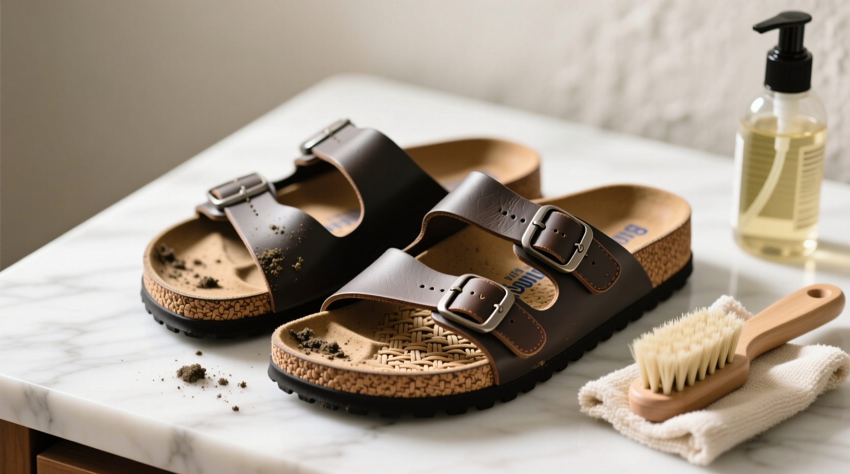 birkenstock cleaning hack