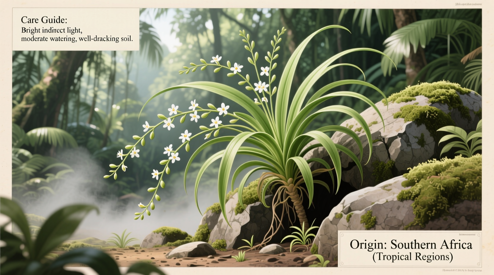 are spider plants tropical