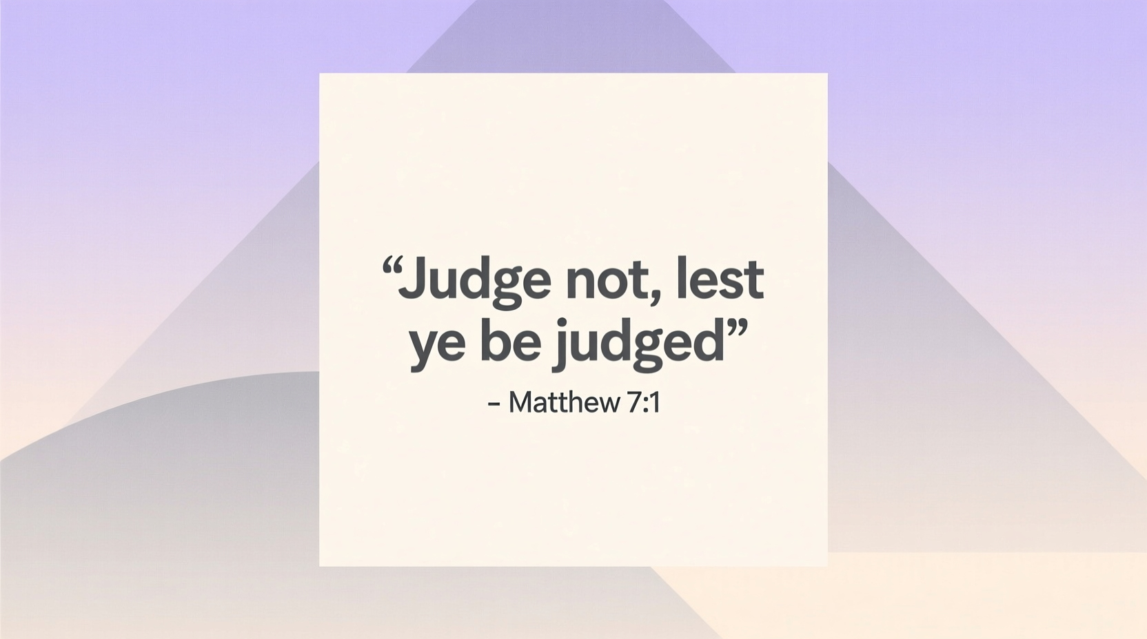 quotes of judging others