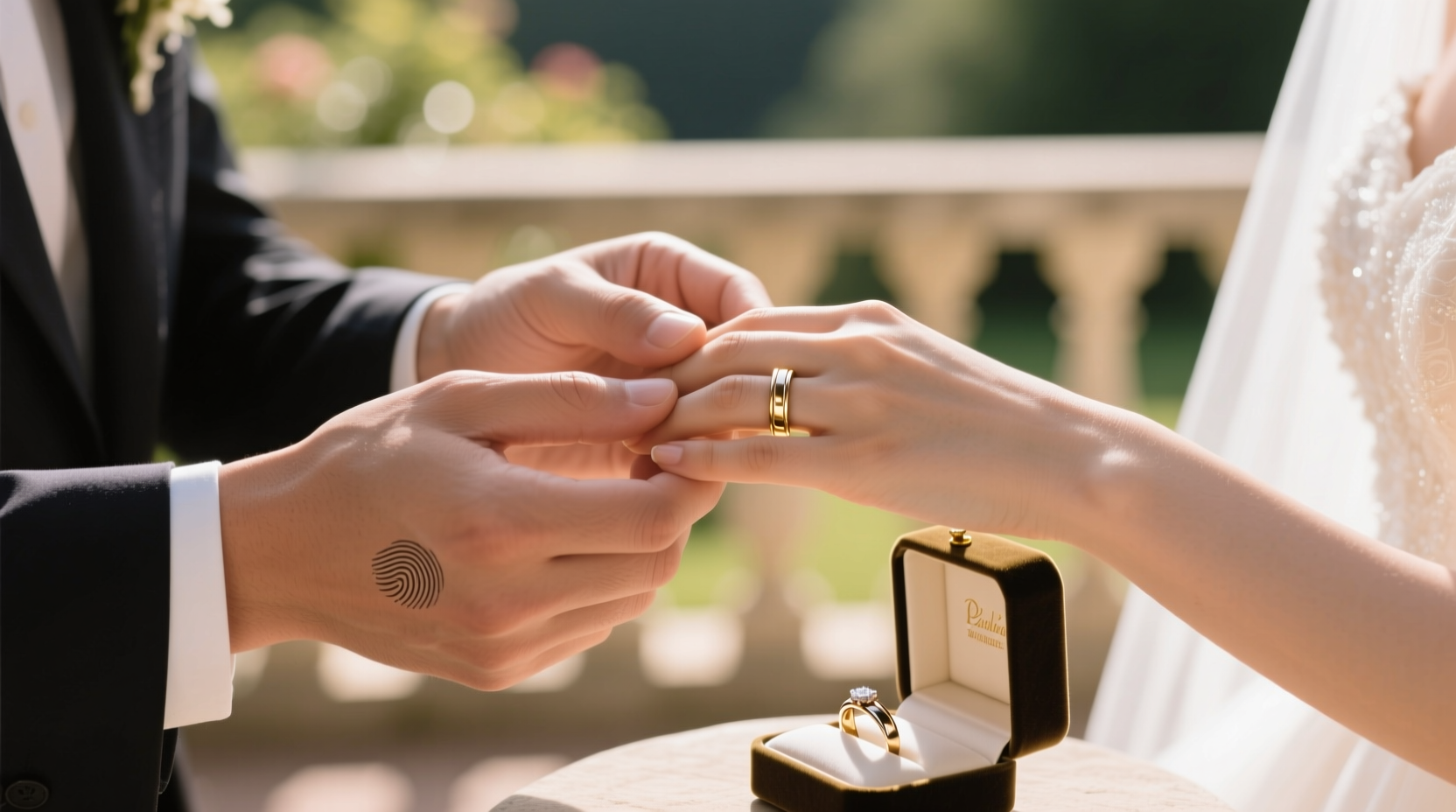 how are you supposed to wear your wedding rings