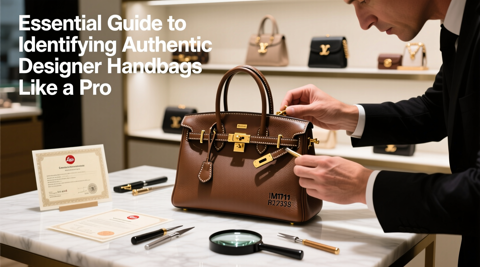 essential guide to identifying authentic designer handbags like a pro