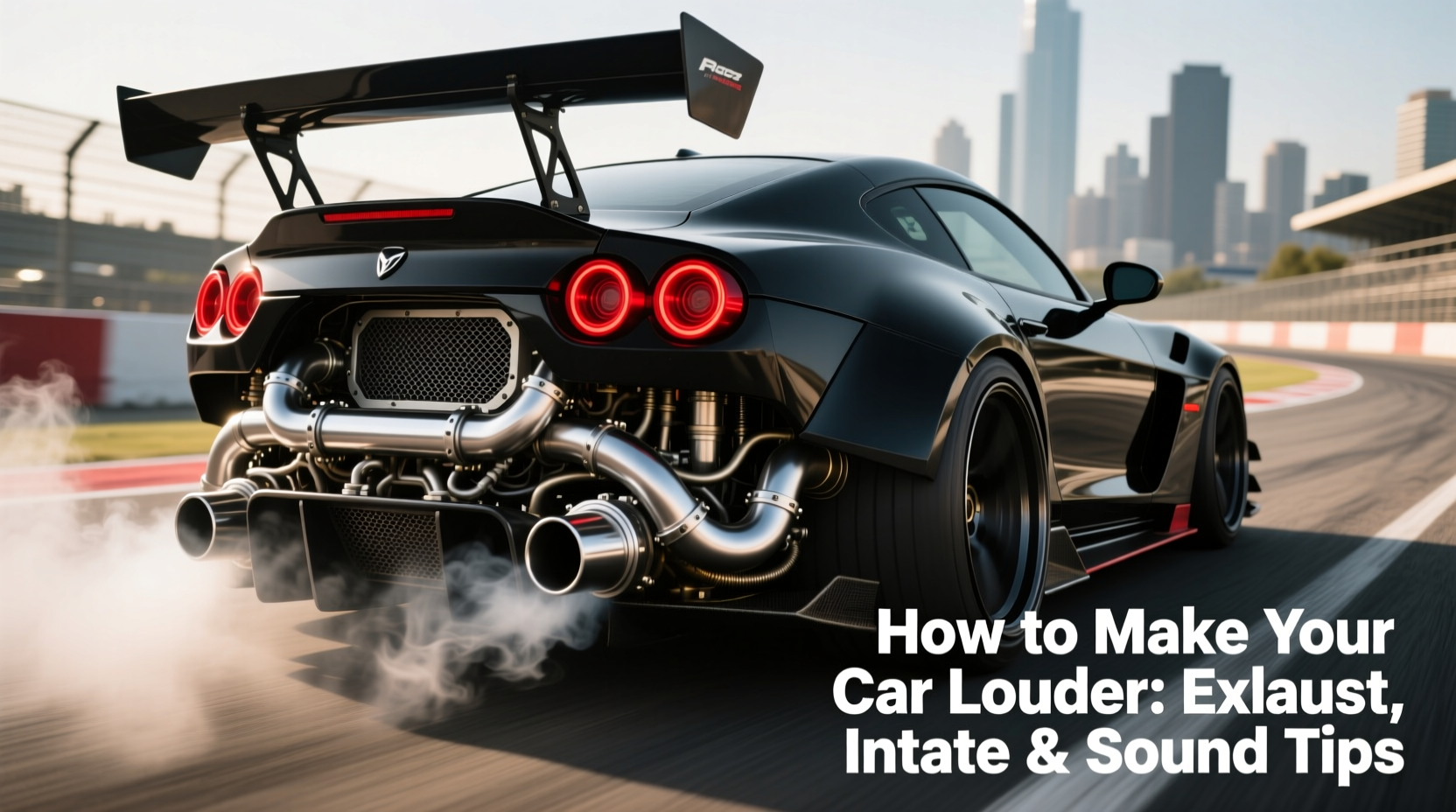how can i make my car louder