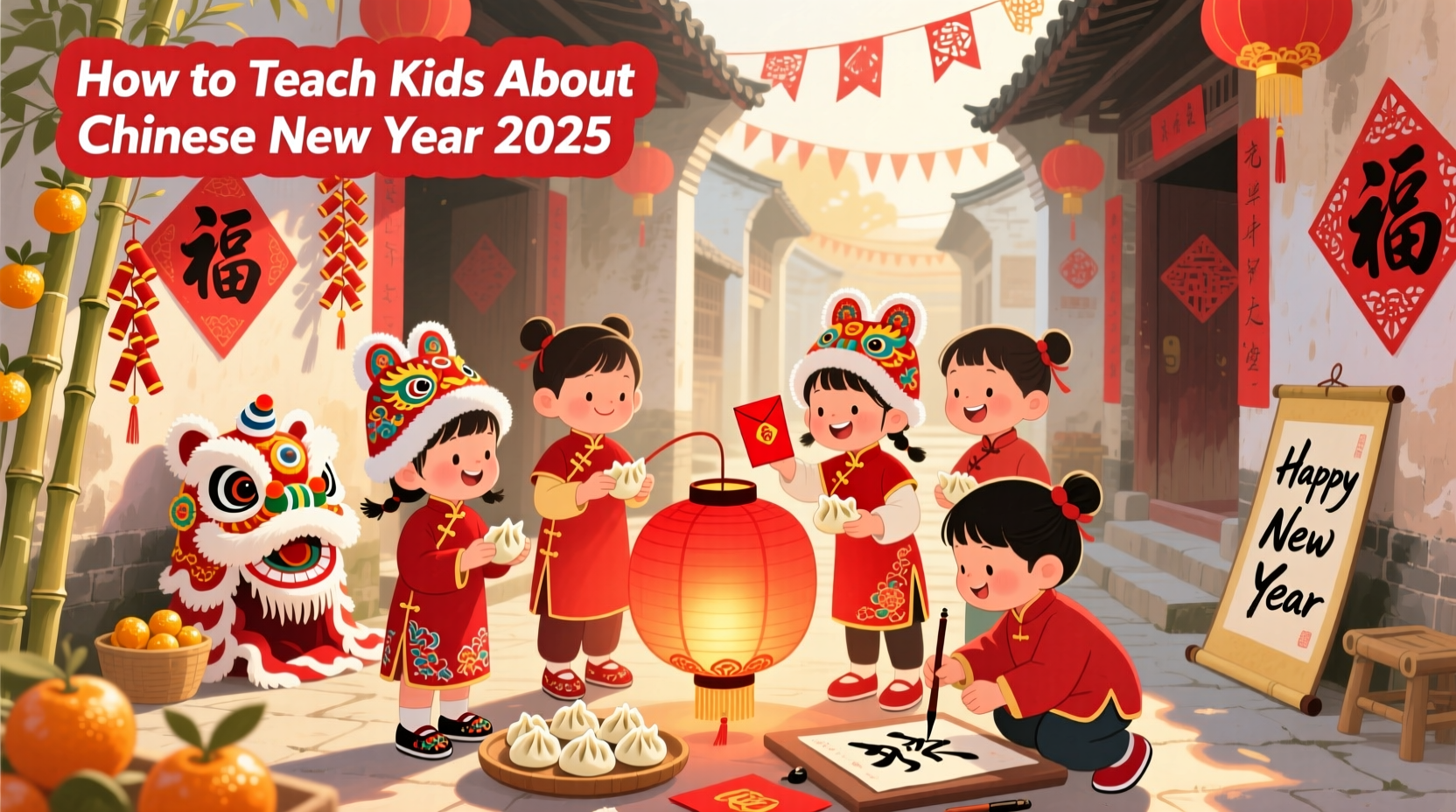 how to teach children about chinese new year