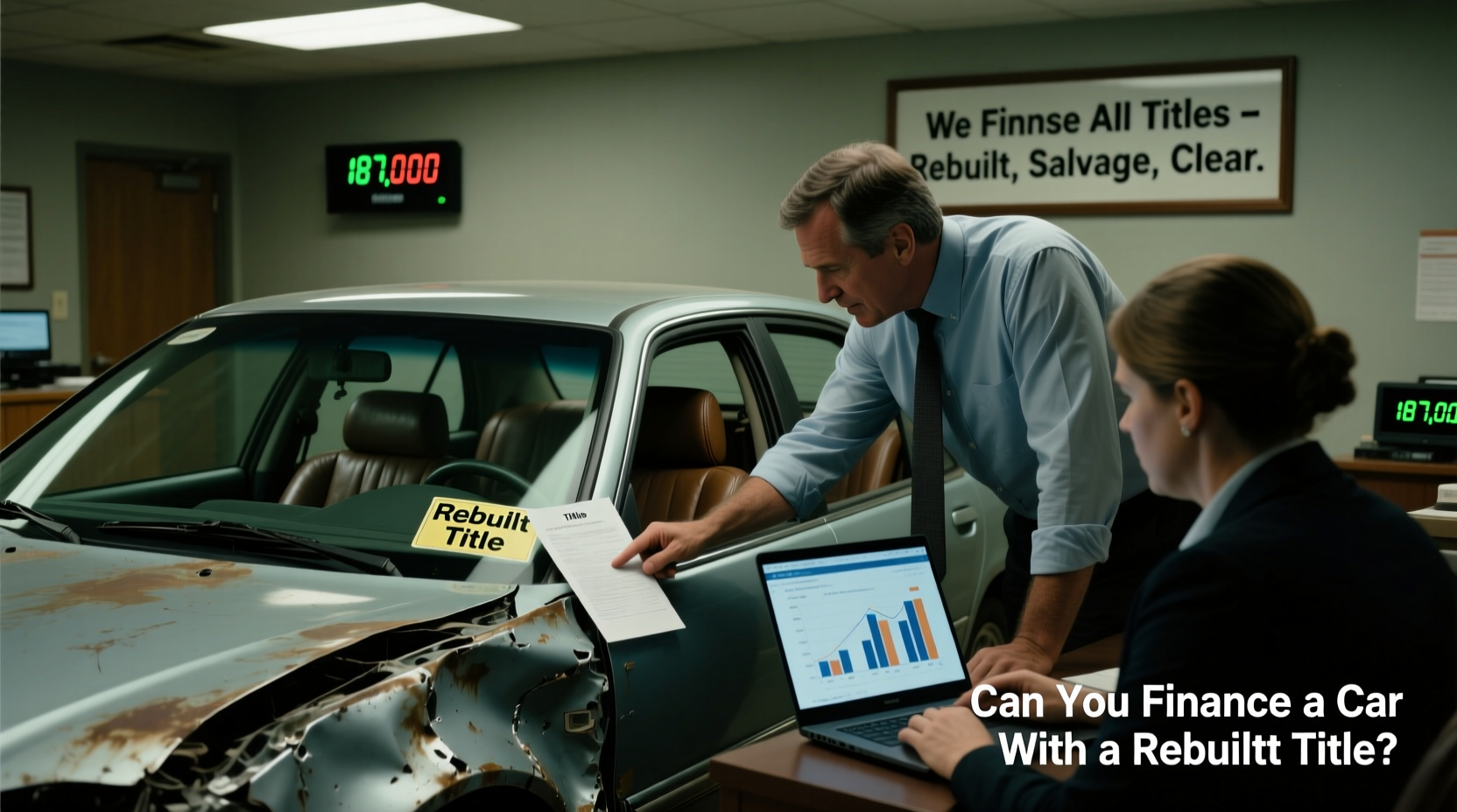 can you finance a car with a rebuilt title