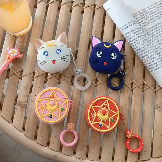 注目 クラウドエンジェルairpodsアクセサリー3 Dプリントアクセサリー