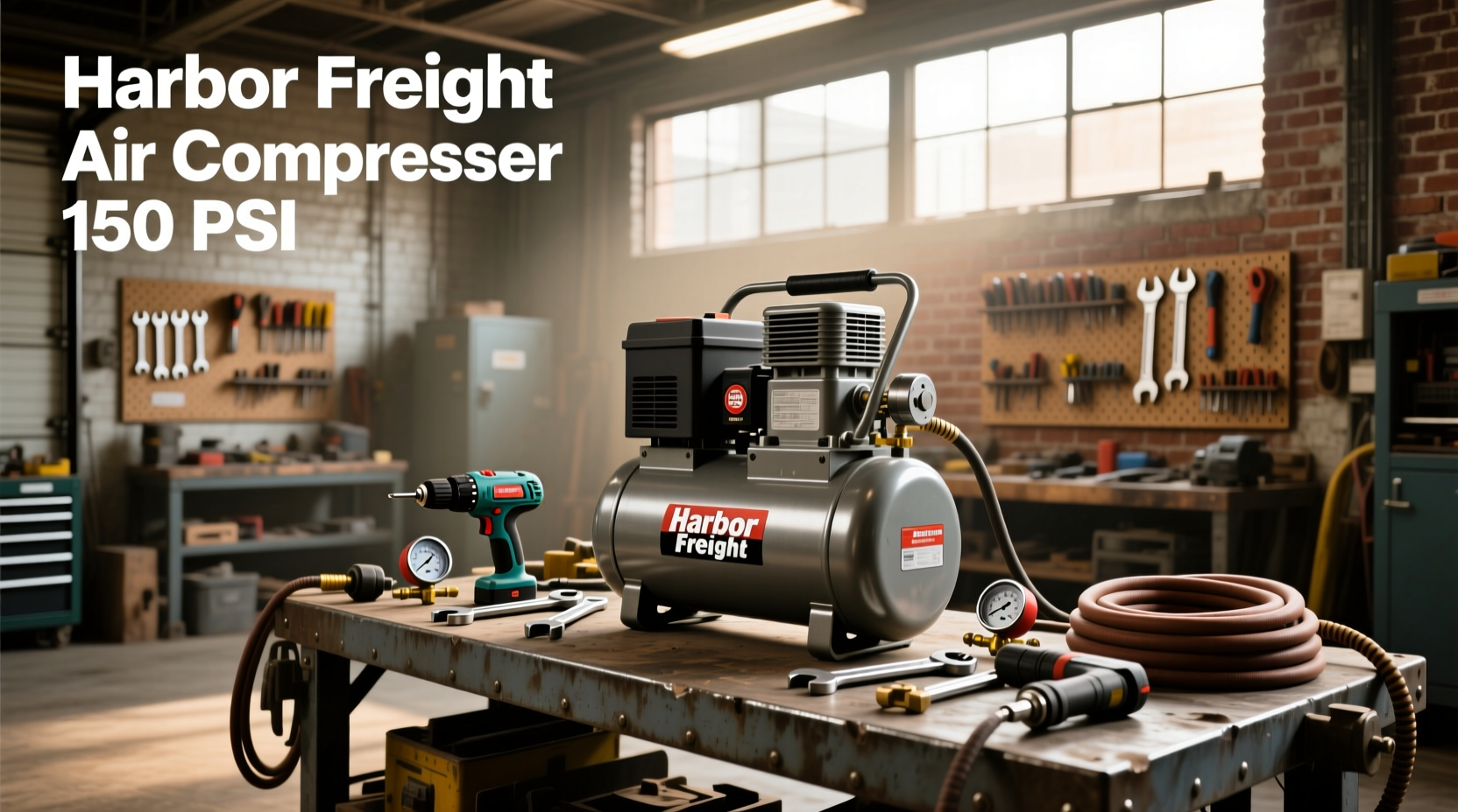 What to Know About Harbor Freight Air Compressors at 150 PSI