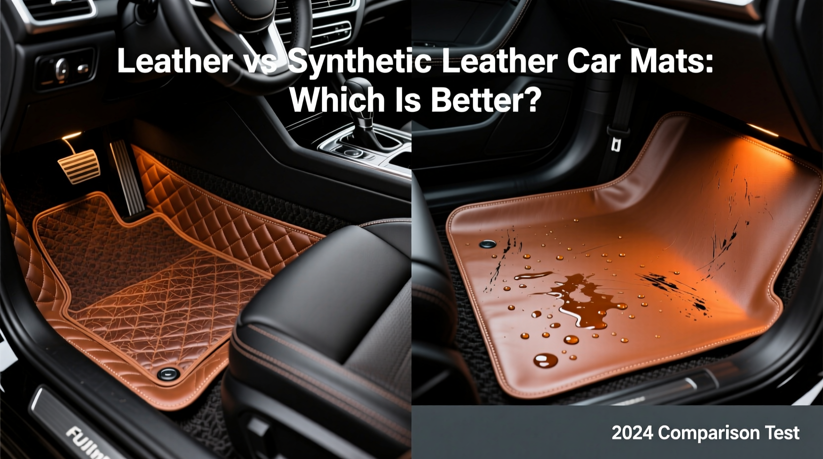 Leather vs Synthetic Leather Car Mats: Which Is Better?