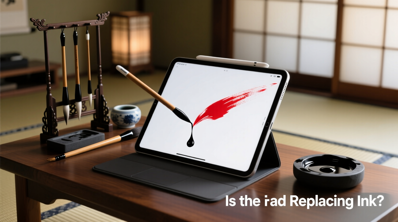 digital calligraphy vs calligraphy pens is the ipad really replacing ink