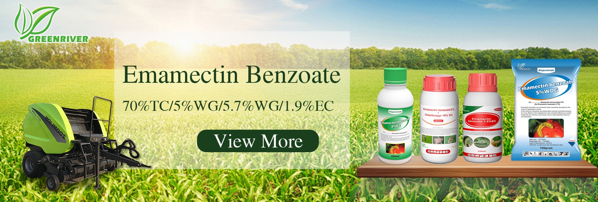 Greenriver Industry Co., Ltd. ClodinafopPropargyl, BispyribacSodium