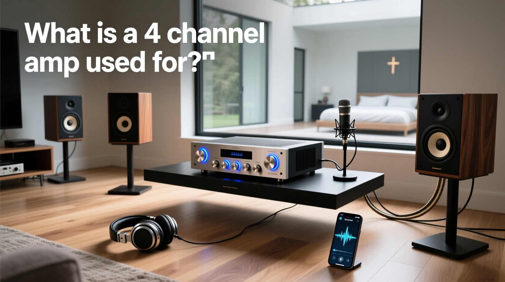 How to choose 4 channel amplifier,What is a 4 channel amp used for?