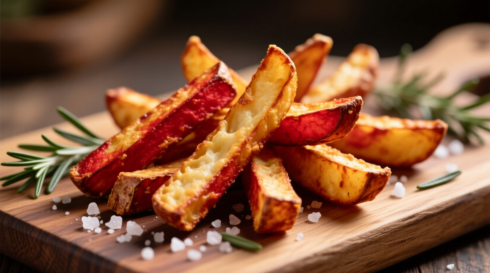red potato french fries
