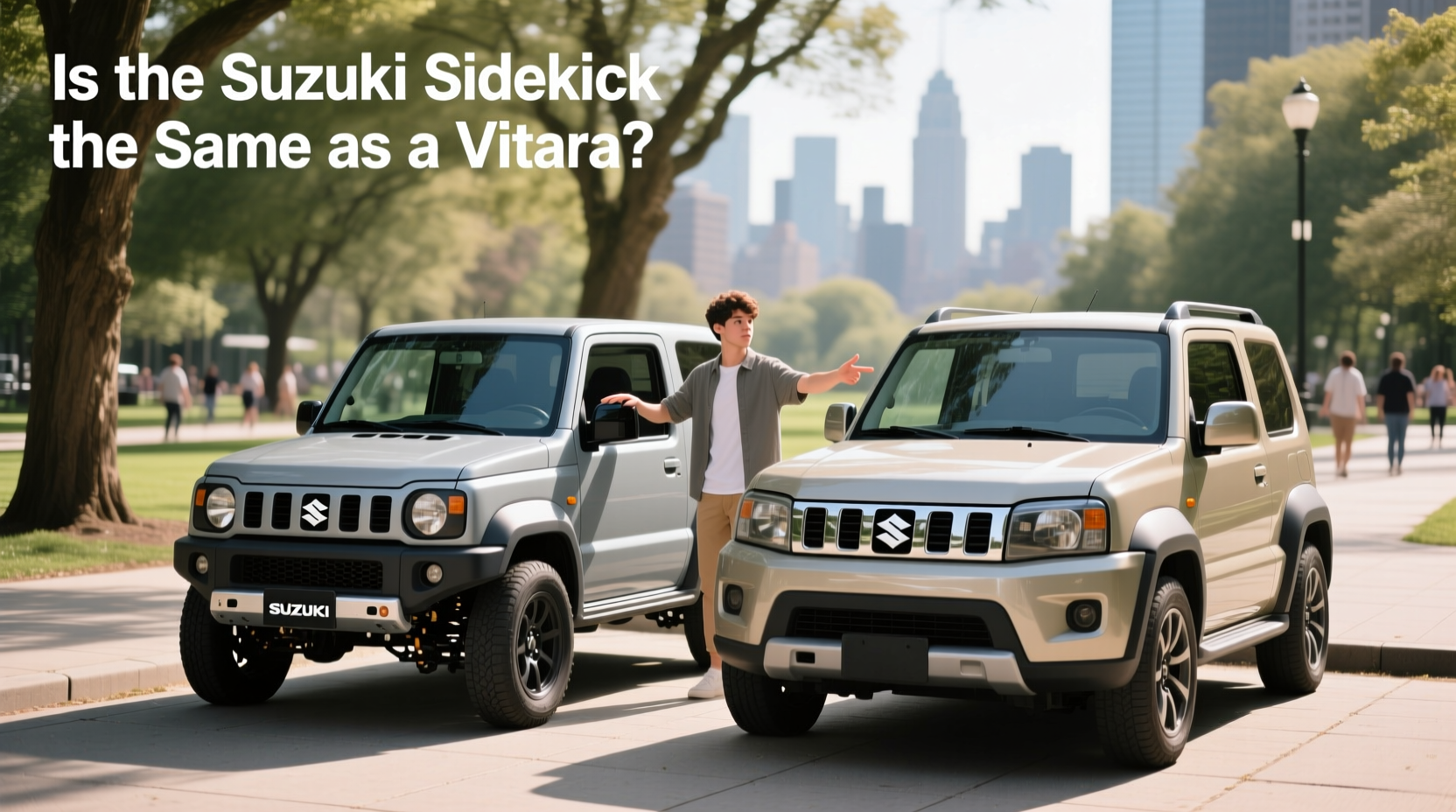step for suzuki,Is the Suzuki Sidekick the same as a Vitara? buying guide
