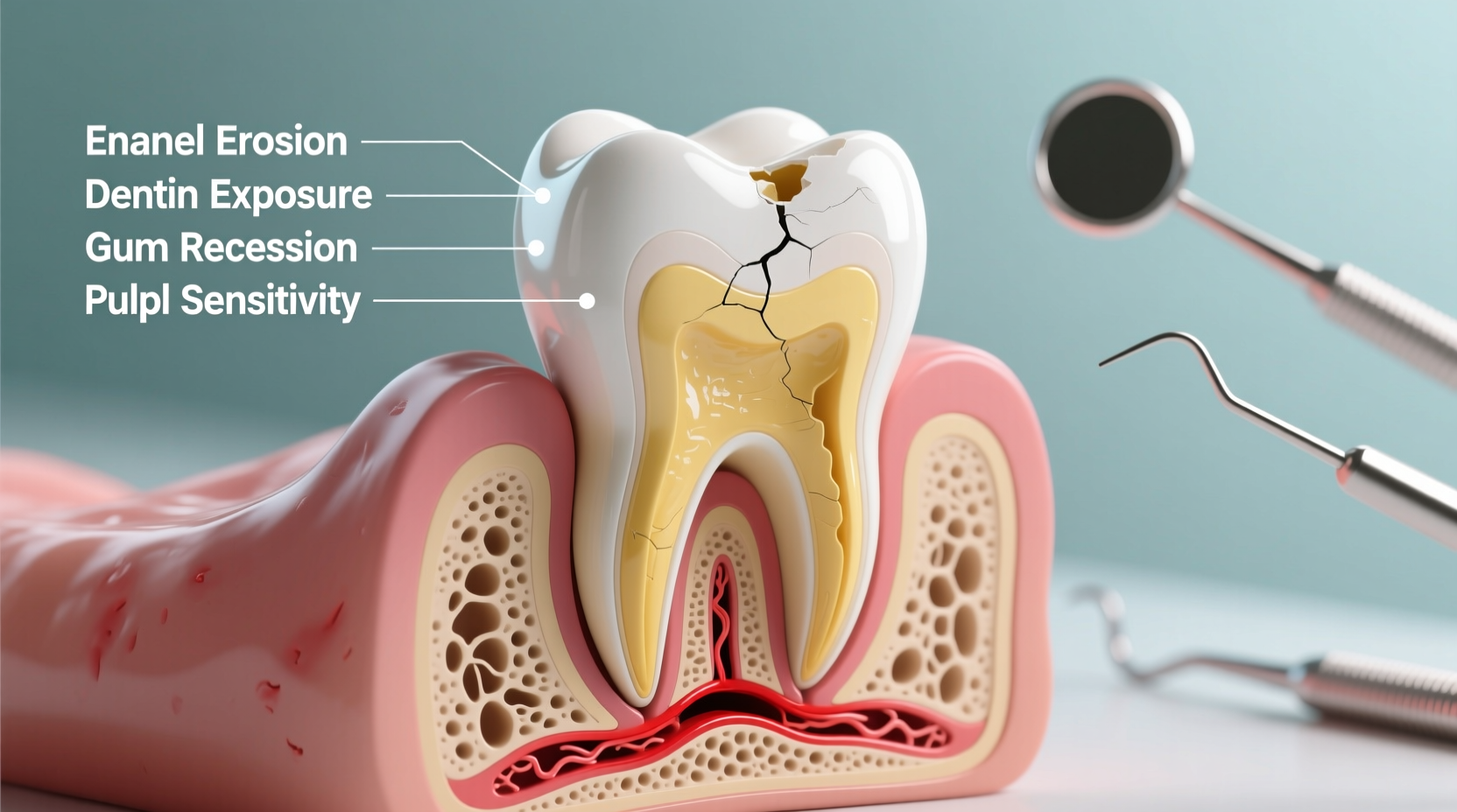 why are my teeth sensitive at the top causes treatment