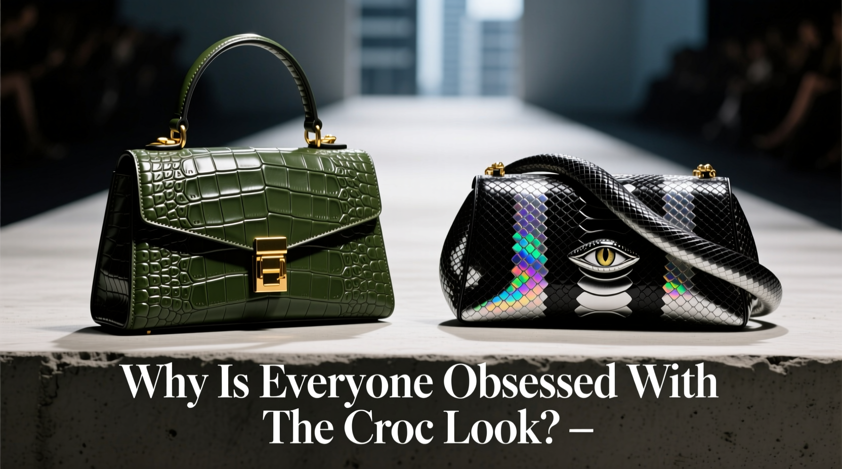 crocodile vs snake print bags why is everyone obsessed with the croc look all of a sudden