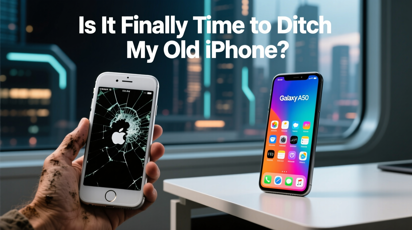 iphone 6 vs galaxy a50 is it finally time to ditch my old iphone