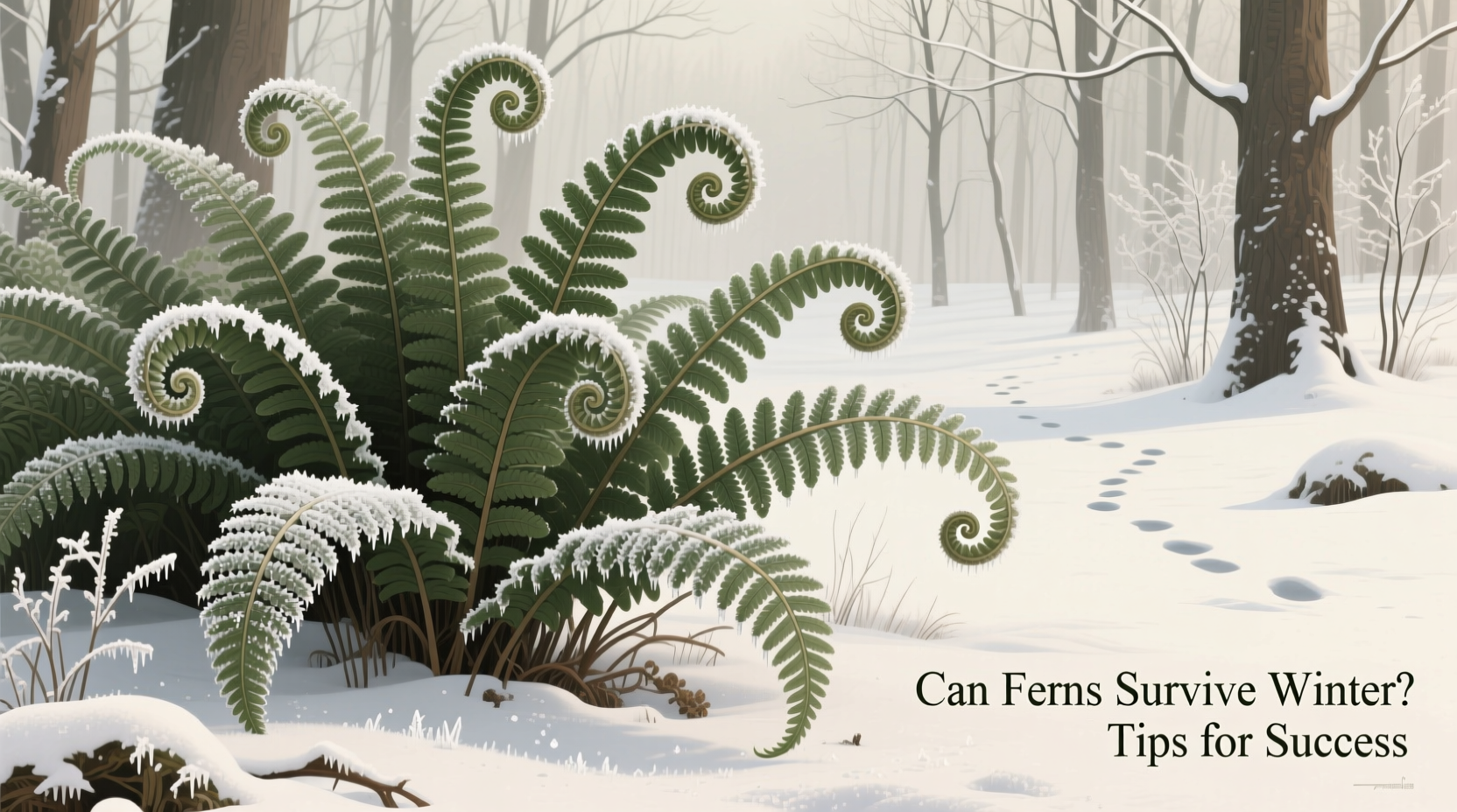 can ferns survive winter