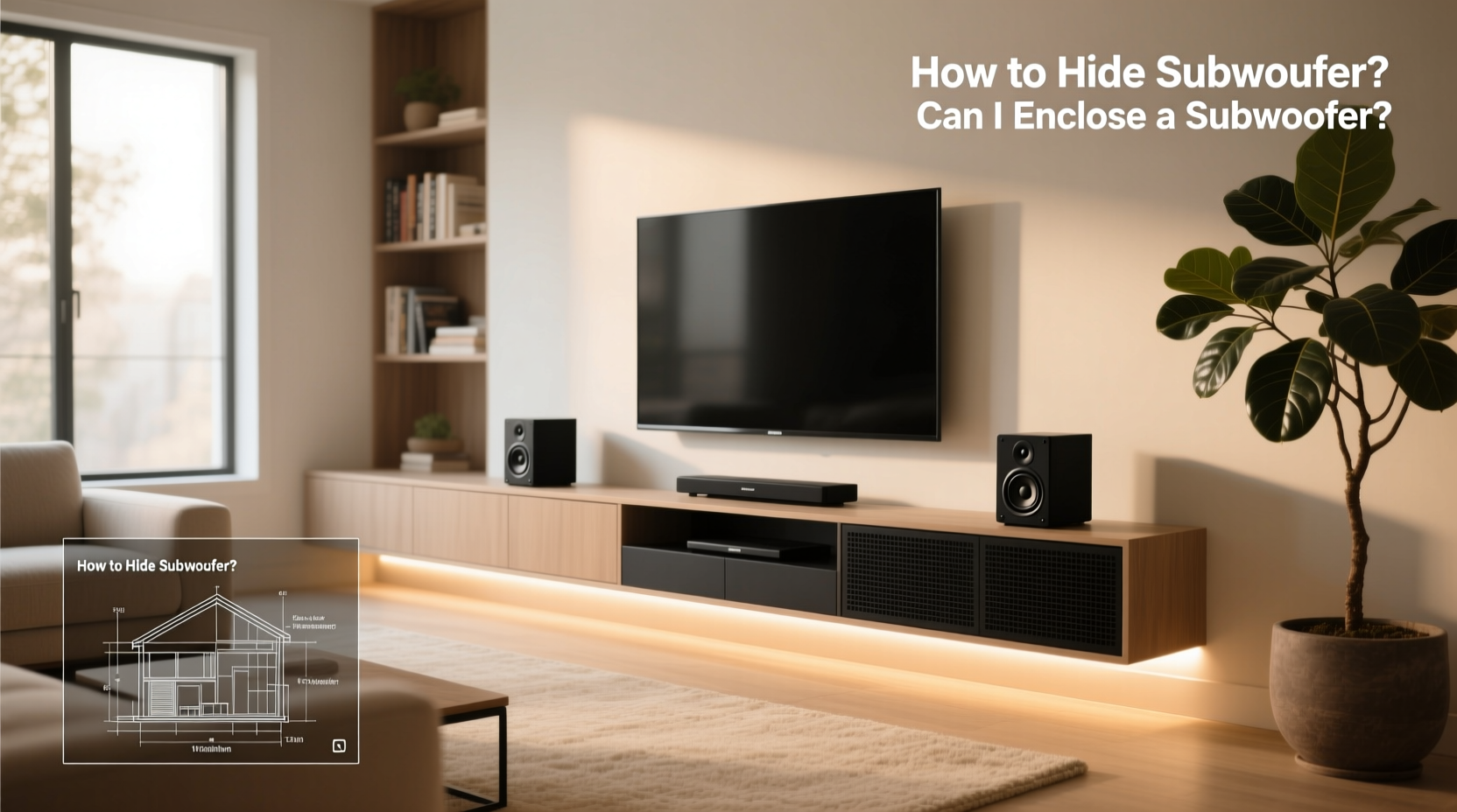 How to Hide a Subwoofer: A Practical Guide