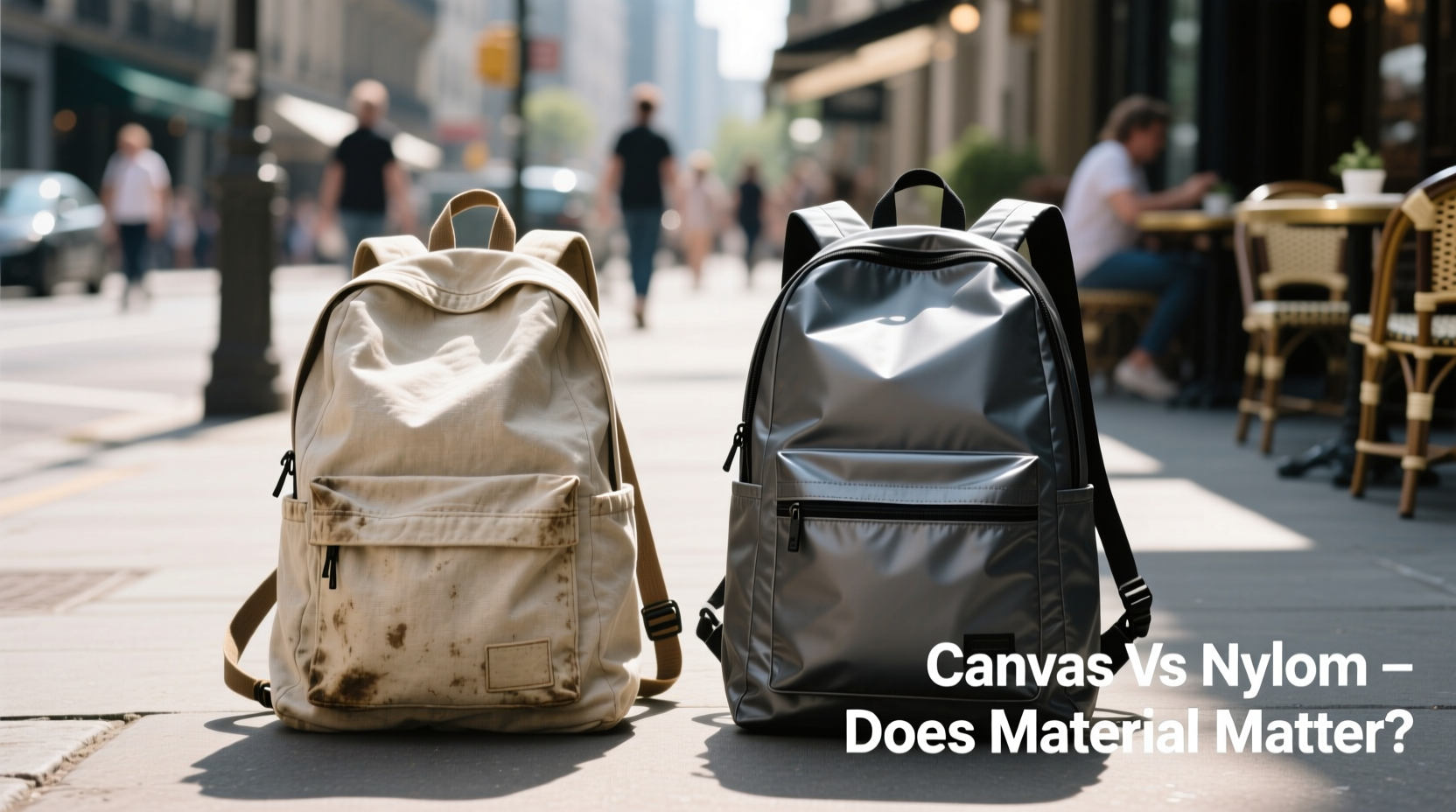 canvas vs nylon backpack does the material really matter for everyday use