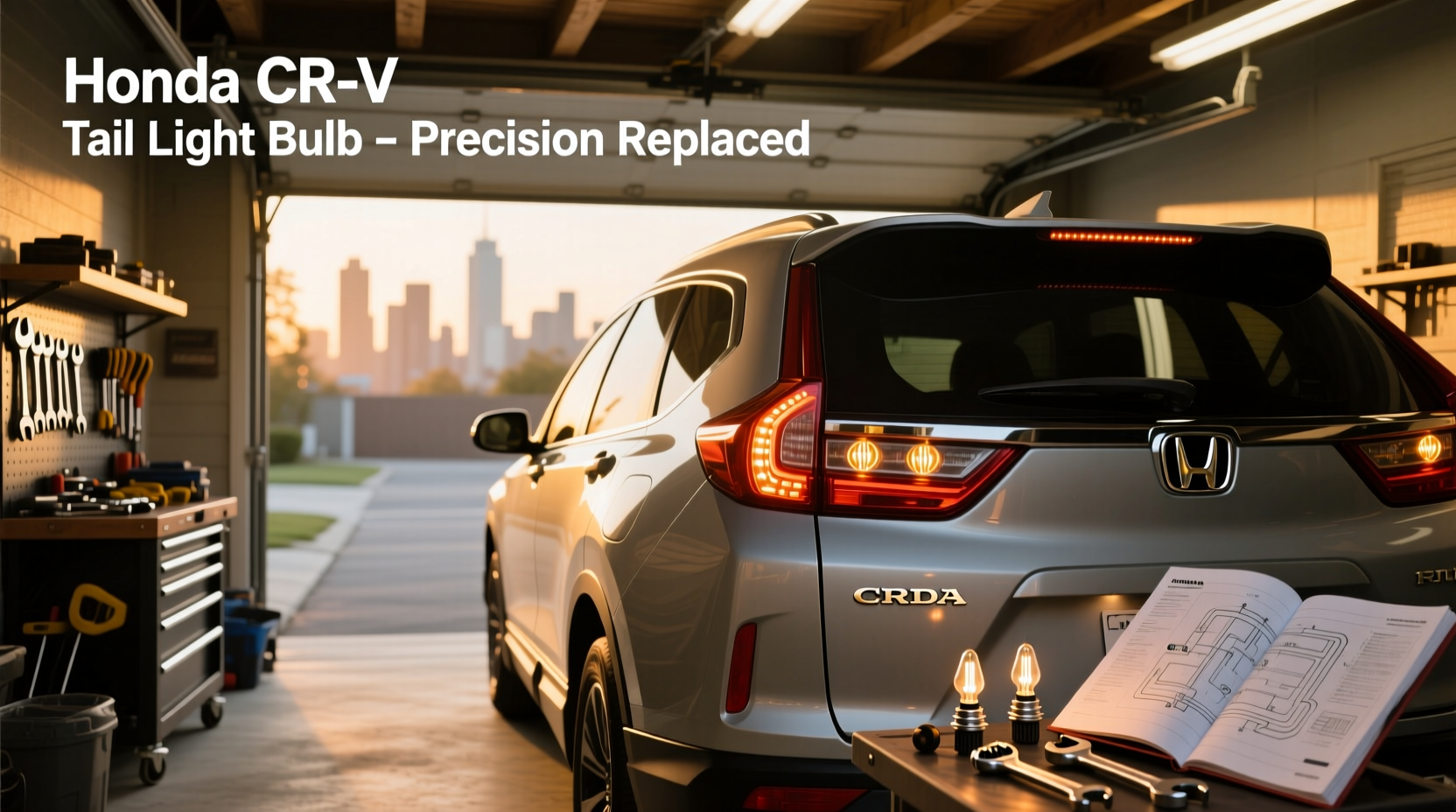 How to Replace Honda CR-V Tail Light Bulb – Step-by-Step