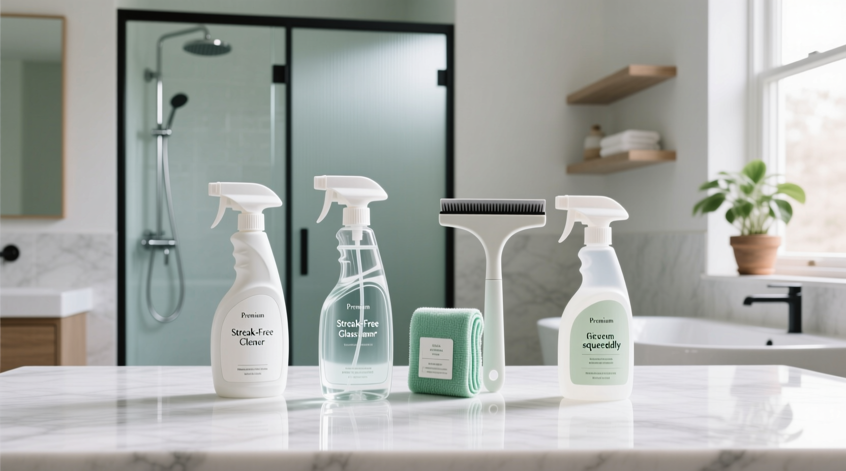 best cleaners for glass shower doors