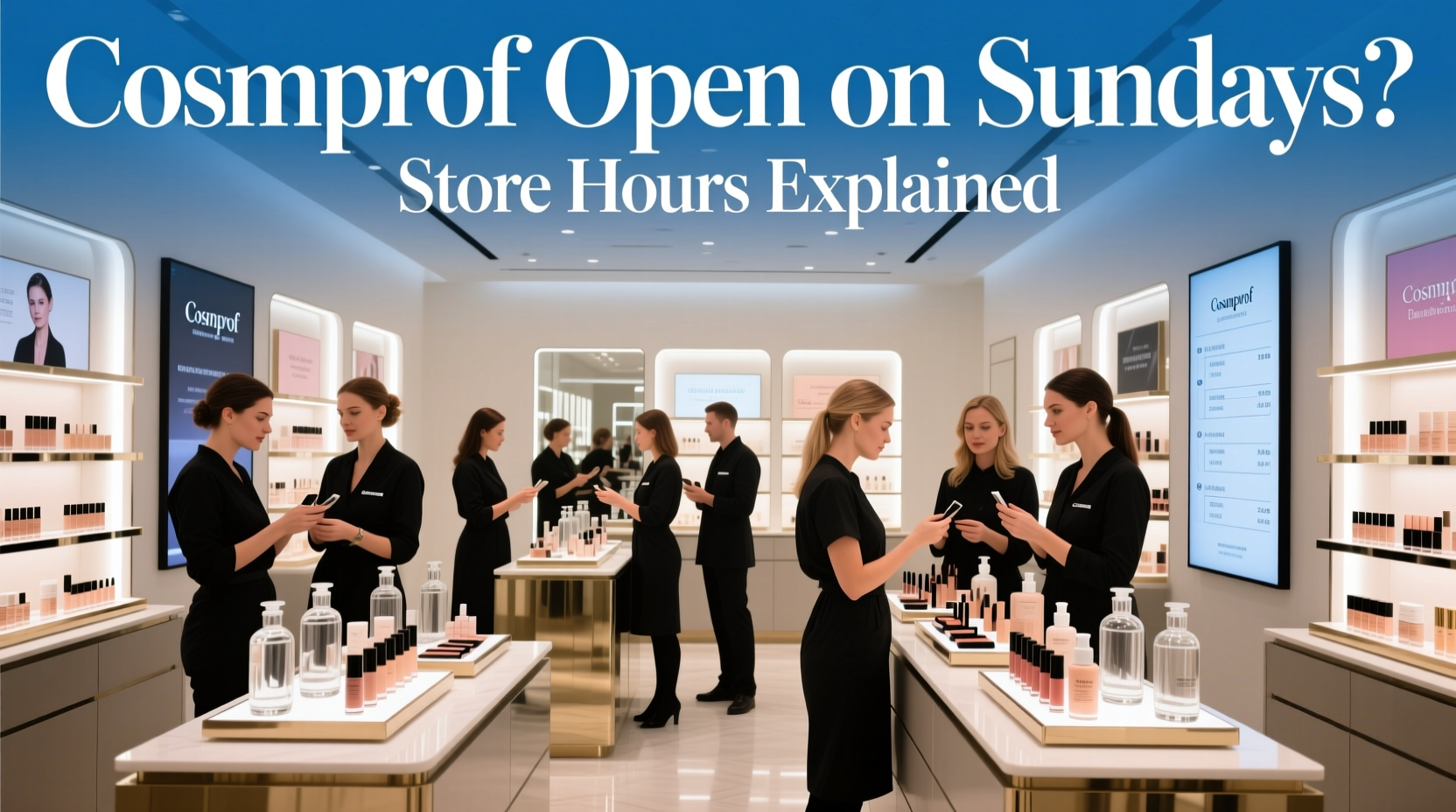 is cosmoprof open on sundays