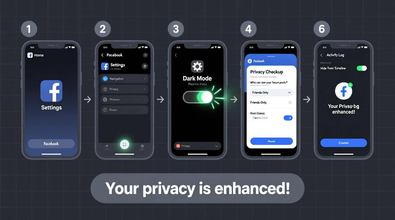 how to go dark on facebook a step by step guide to enhancing your privacy settings