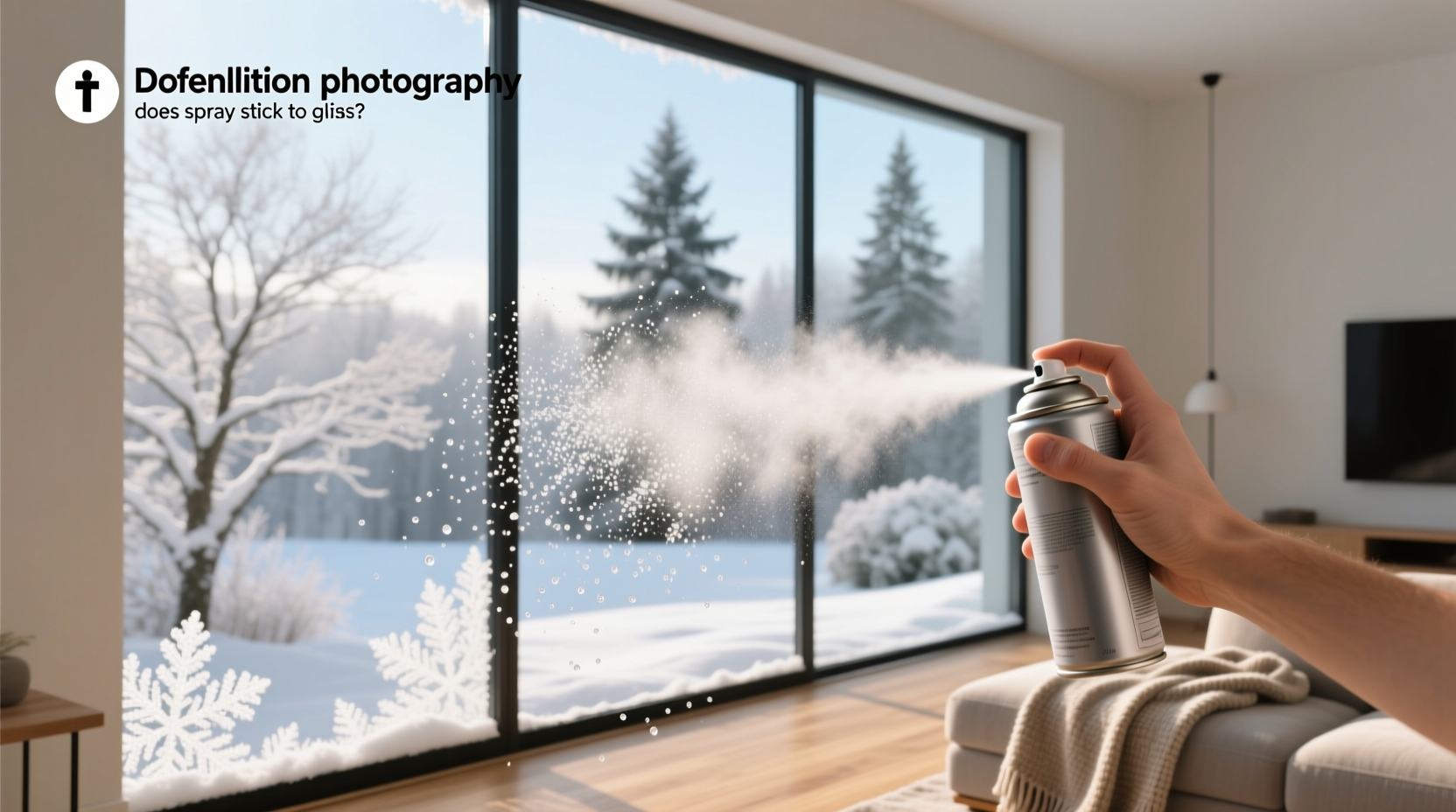 How to Choose Snow Spray for Glass, Does Spray Snow Stick to Glass?
