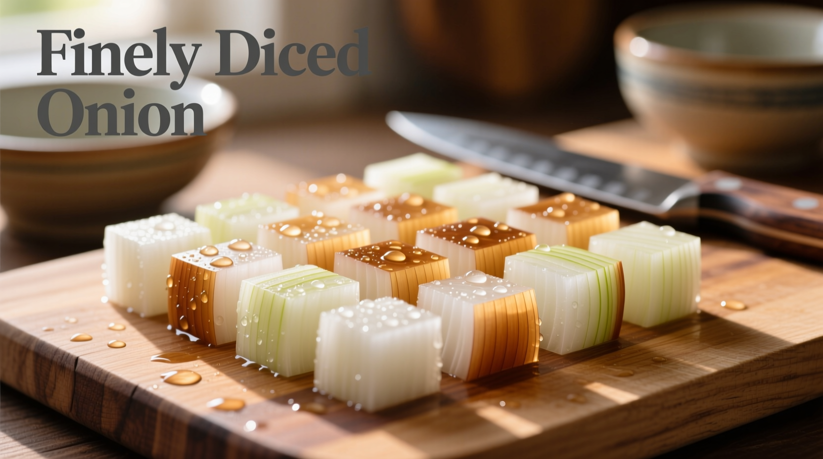 finely diced onion