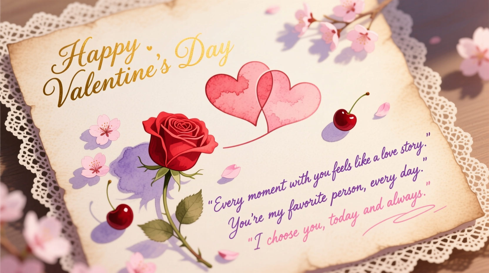 what to say in valentines day