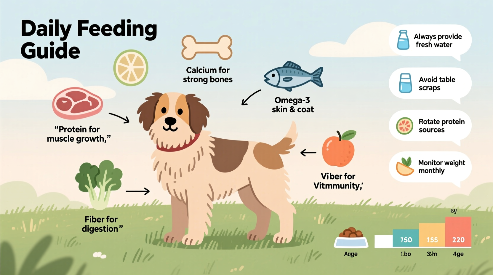 how to create a balanced diet for your dog essential nutrients and practical feeding tips
