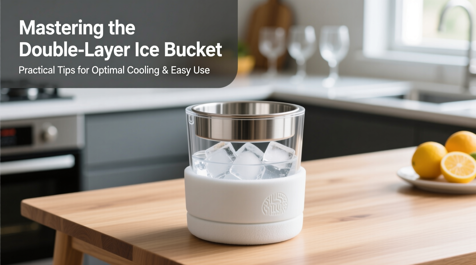 mastering the double layer ice bucket practical tips for optimal cooling and easy use
