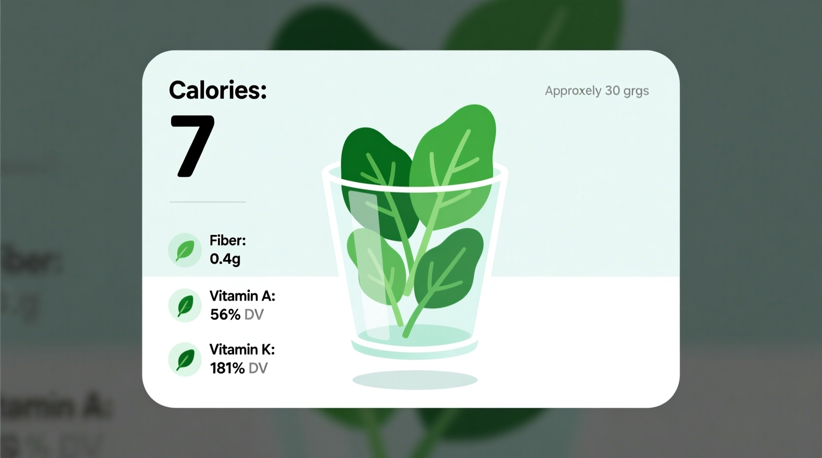 How Many Calories in a Cup of Spinach: Exact Nutrition Facts