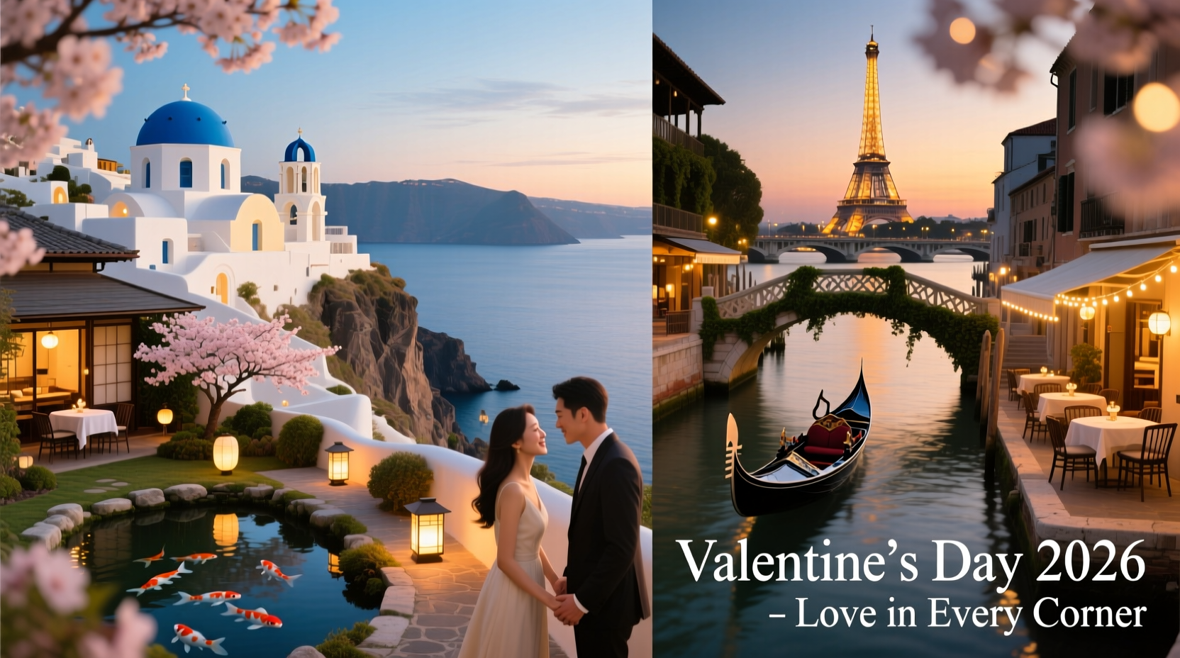 where to travel for valentines day