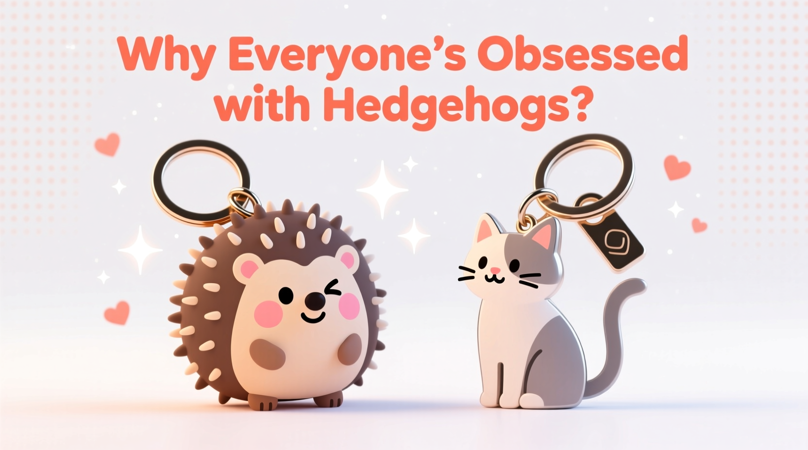 Hedgehog Keychain Vs Cat Keychain Why Is Everyone Suddenly Obsessed