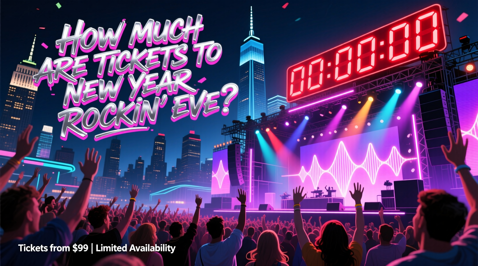 how much are tickets to new year rockin eve