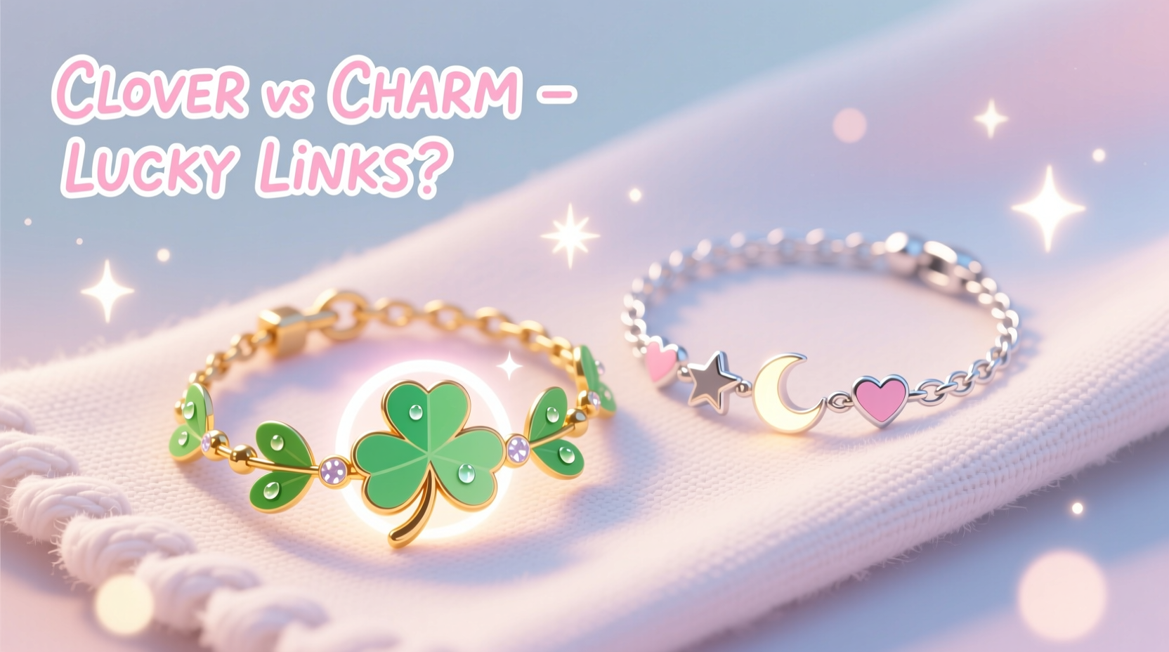clover vs charm bracelets are lucky links actually cuter or is it just the hype