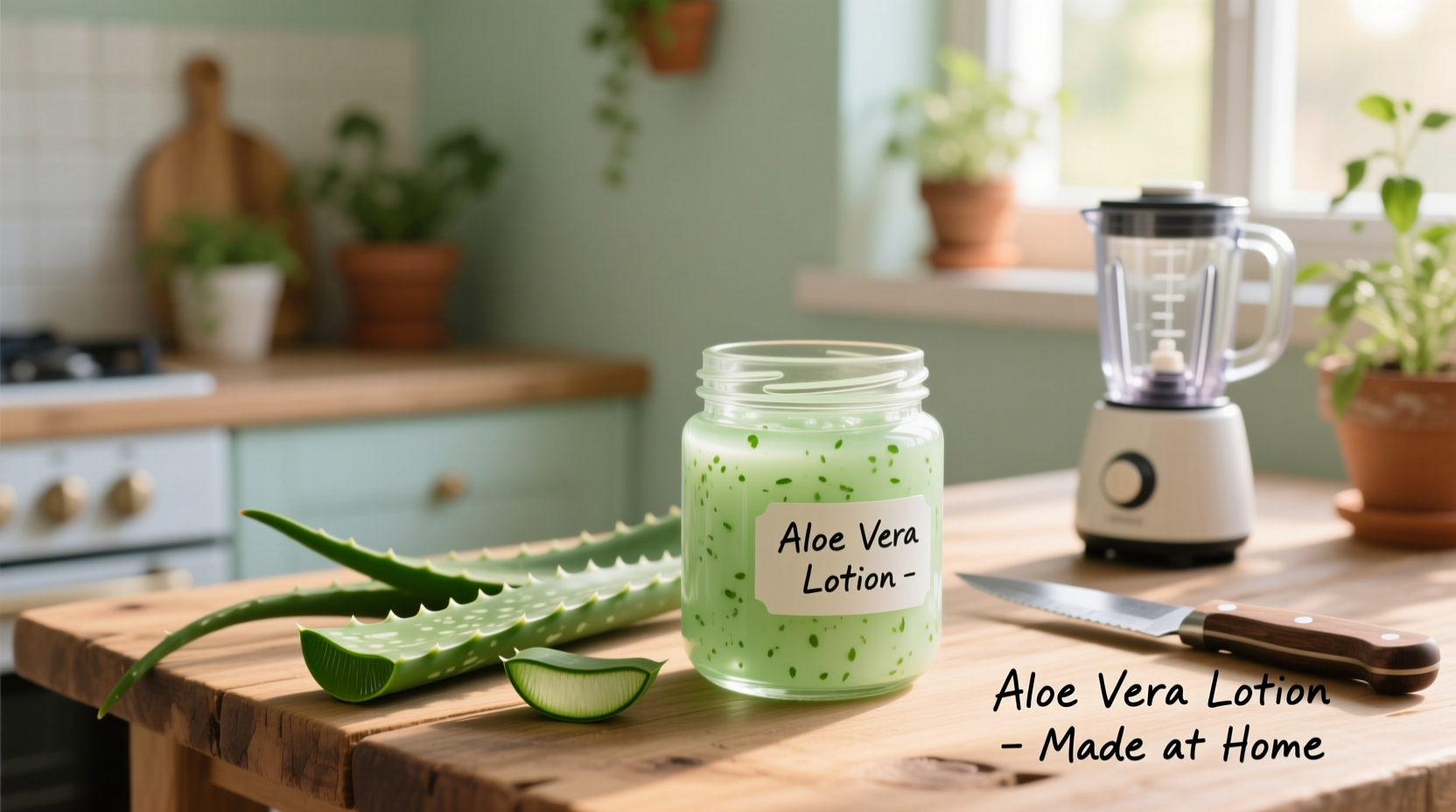how to make aloe vera lotion
