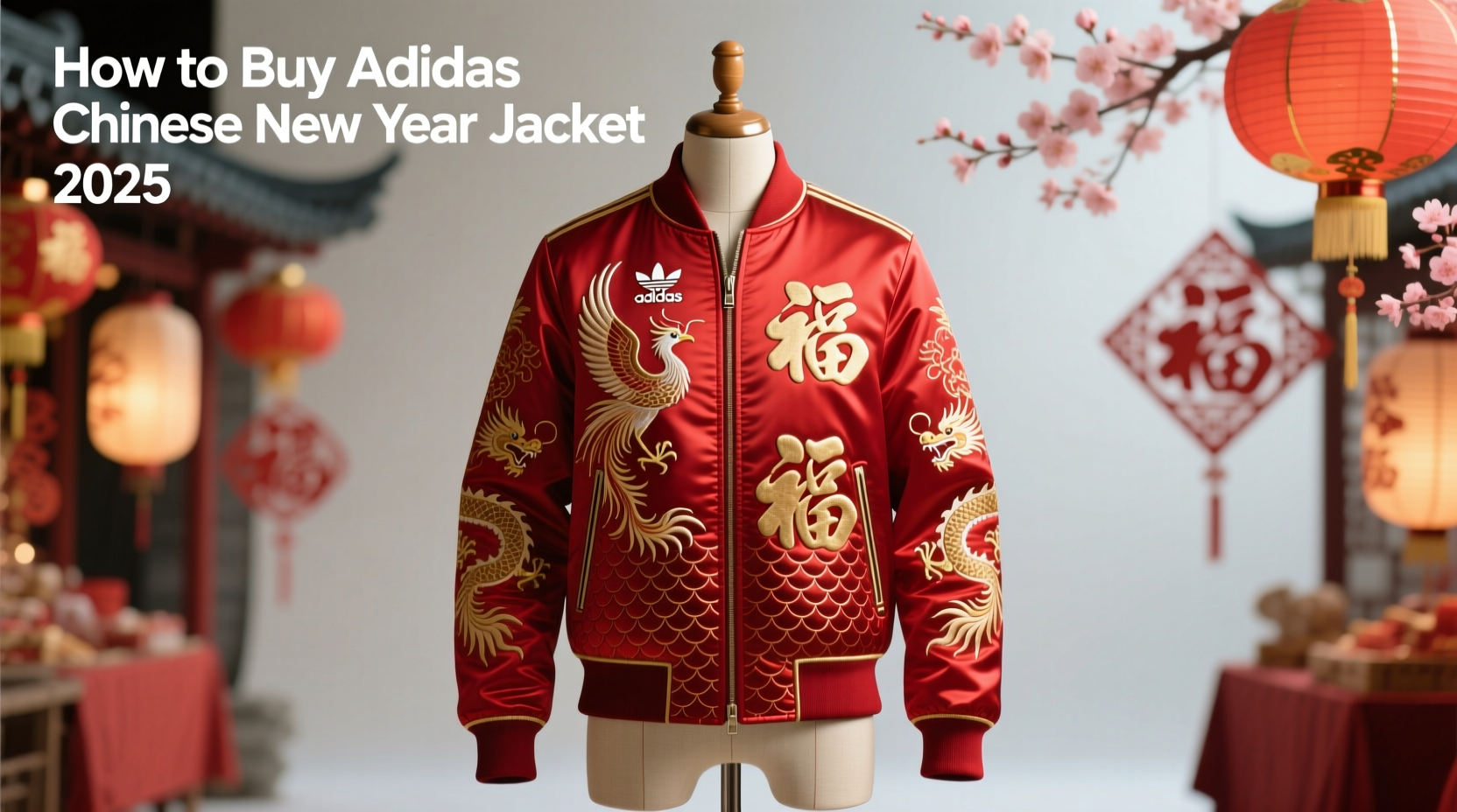 how to buy adidas chinese new year jacket