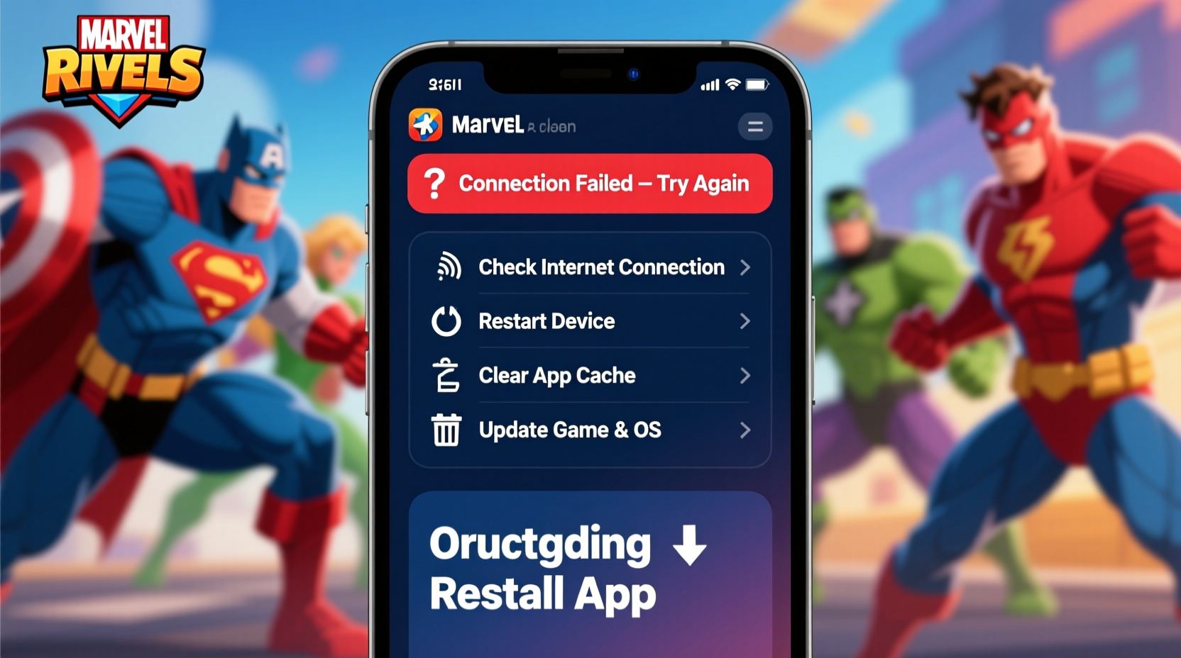 marvel rivals not working troubleshooting fixes